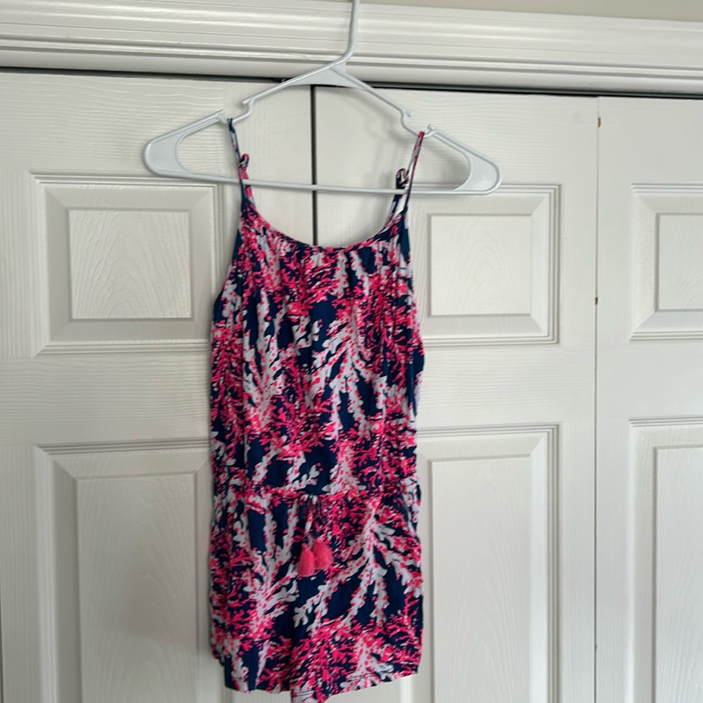 Lily Pulitzer Romper Girls Size XL (12-14)